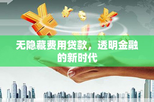 澧县无隐藏费用贷款，透明金融的新时代