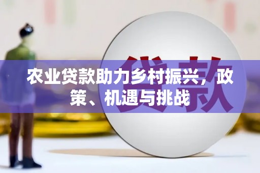 阿勒泰农业贷款助力乡村振兴，政策、机遇与挑战