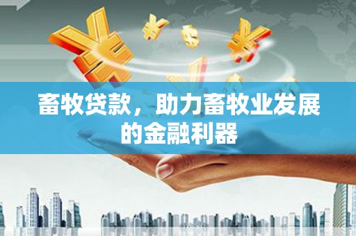 江川畜牧贷款，助力畜牧业发展的金融利器