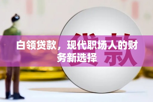 环江白领贷款，现代职场人的财务新选择