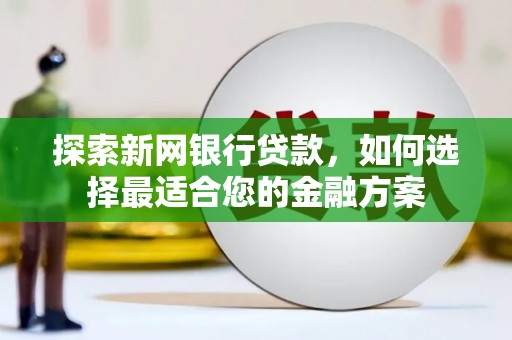 宁海探索新网银行贷款，如何选择最适合您的金融方案
