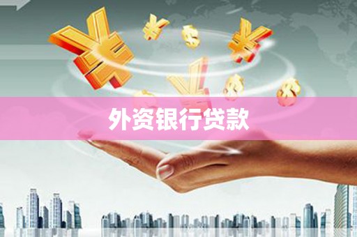内湖外资银行贷款