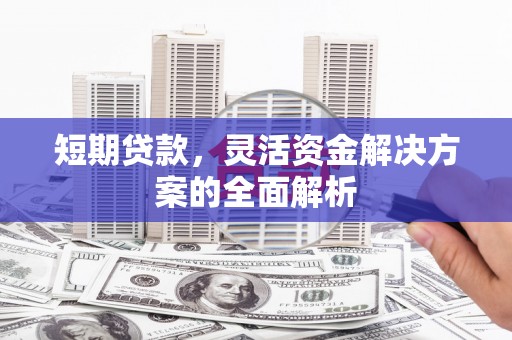 黑龙江短期贷款，灵活资金解决方案的全面解析