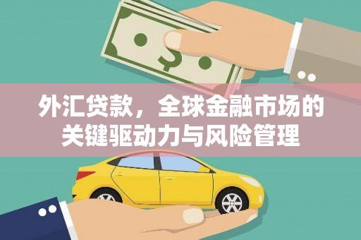 台南外汇贷款，全球金融市场的关键驱动力与风险管理