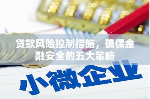 法库贷款风险控制措施，确保金融安全的五大策略