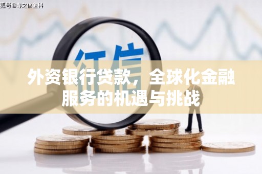呈贡外资银行贷款，全球化金融服务的机遇与挑战