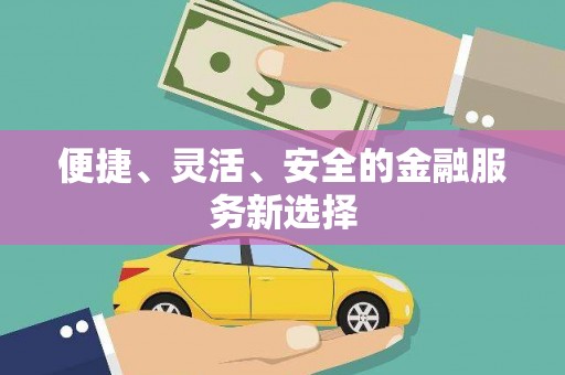 舞钢便捷、灵活、安全的金融服务新选择